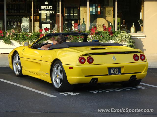 Ferrari F355 spotted in Greenville, Delaware