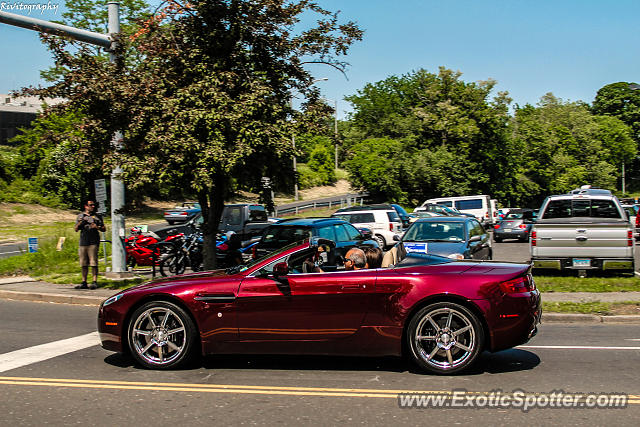 Aston Martin Vantage spotted in Greenwich, Connecticut