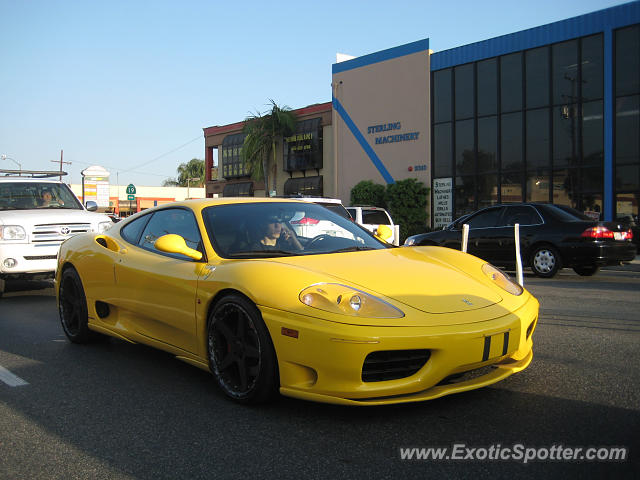 Ferrari 360 Modena spotted in South El Monte, California