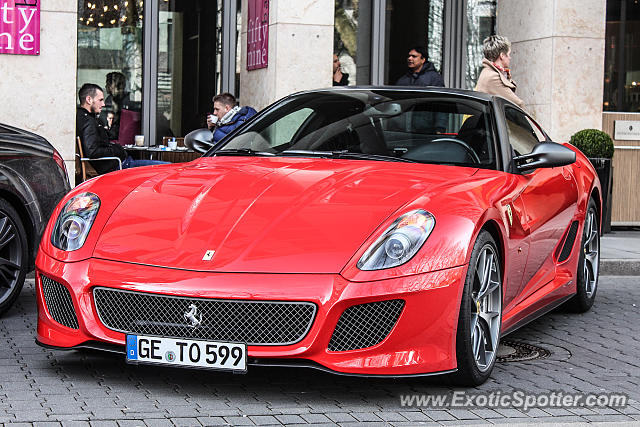 Ferrari 599GTO spotted in Düsseldorf, Germany