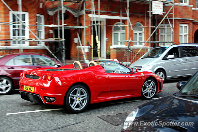 Ferrari F430 spotted in London, United Kingdom