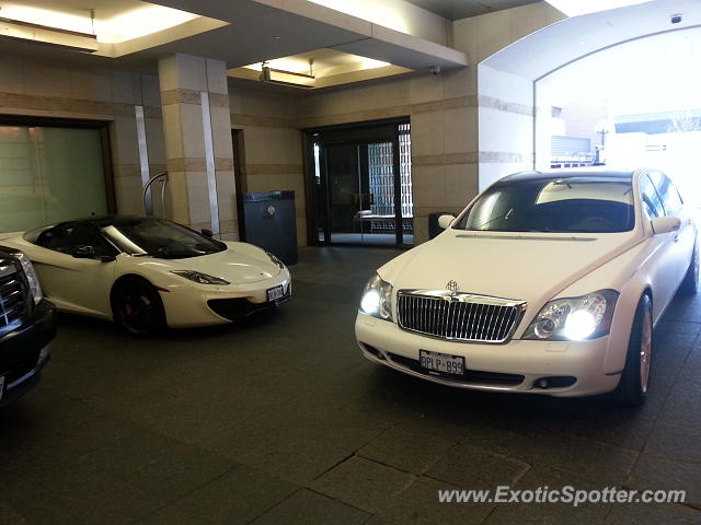 Mercedes Maybach spotted in Toronto, Canada