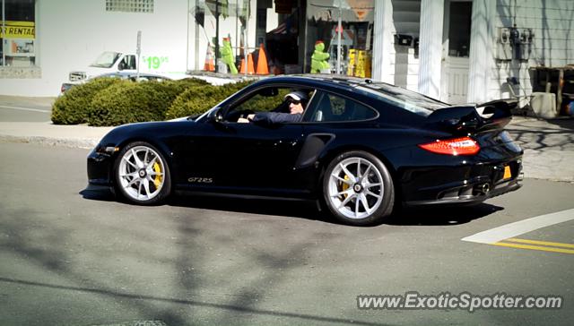 Porsche 911 GT2 spotted in Greenwich, Connecticut