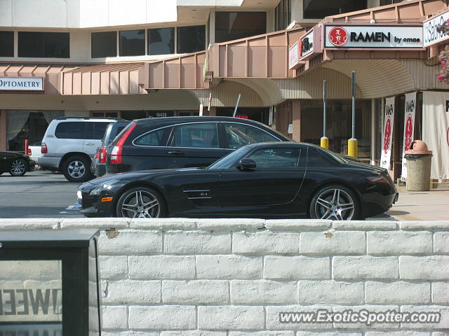 Mercedes SLS AMG spotted in Hollywood, California