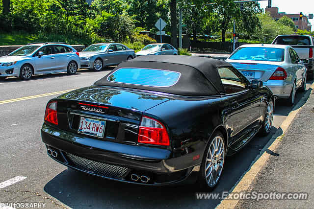 Maserati Gransport spotted in Greenwich, Connecticut