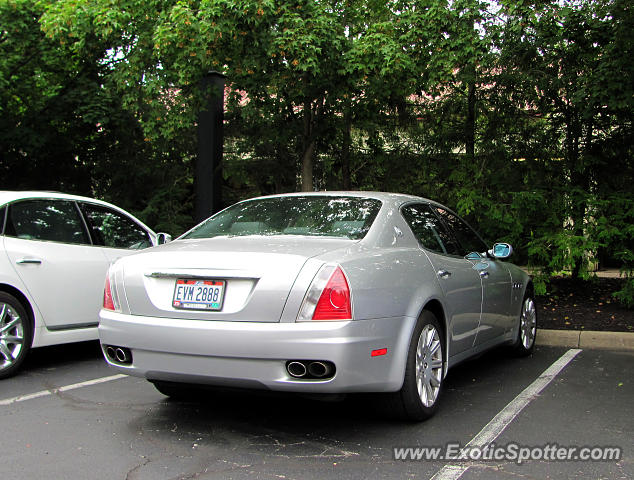 Maserati Quattroporte spotted in New Albany, Ohio