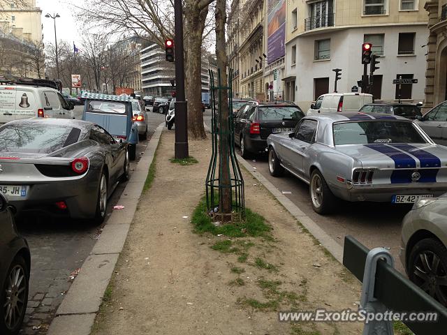 Ferrari 458 Italia spotted in Paris, France