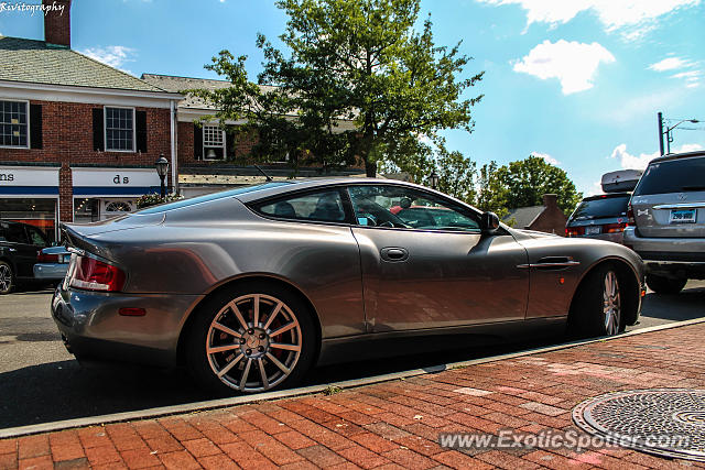 Aston Martin Vanquish spotted in New Canaan, Connecticut