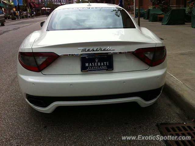 Maserati GranTurismo spotted in Cleveland, Ohio