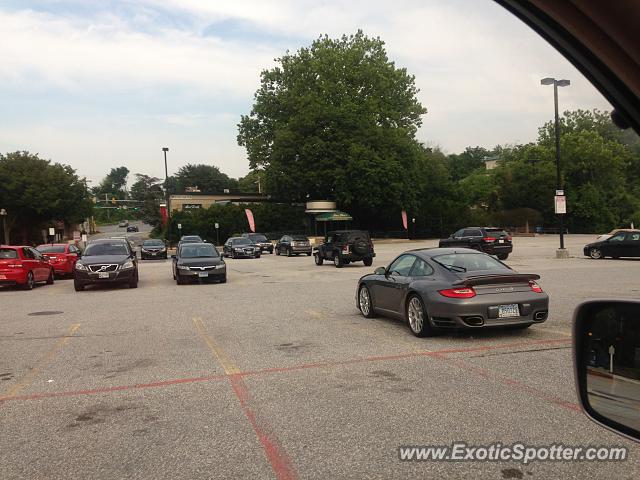 Porsche 911 Turbo spotted in Greenspring, Maryland