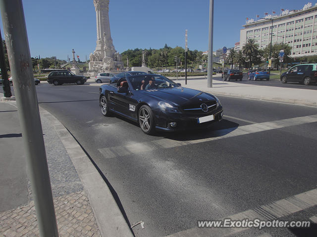 Mercedes SL 65 AMG spotted in Lisboa, Portugal