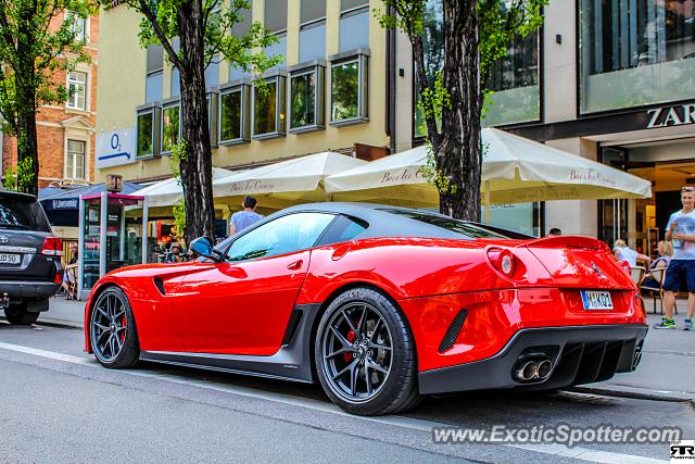 Ferrari 599GTO spotted in Munich, Germany