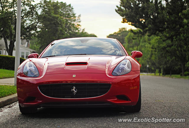 Ferrari California spotted in Deal, New Jersey