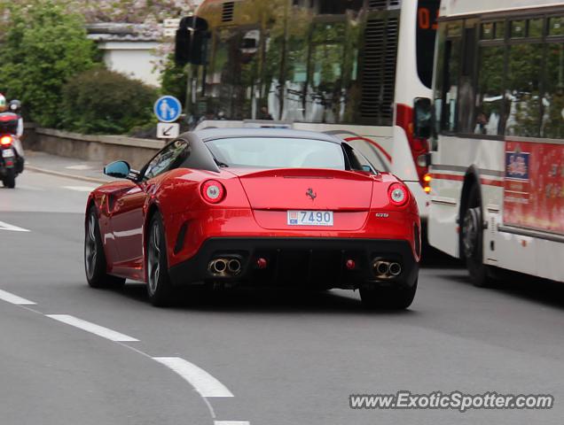 Ferrari 599GTO spotted in Monte Carlo, Monaco