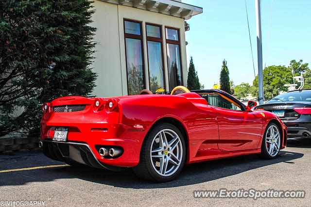 Ferrari F430 spotted in Greenwich, Connecticut