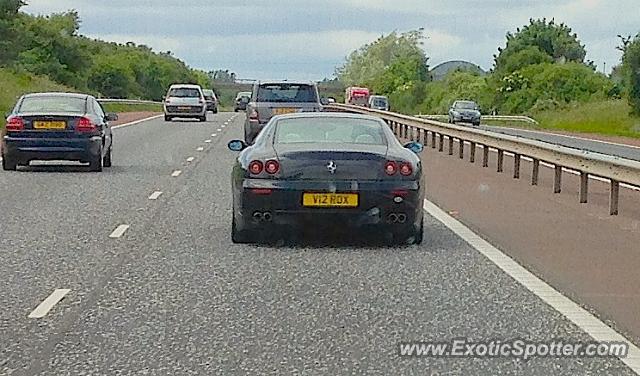 Ferrari 612 spotted in Belfast, United Kingdom