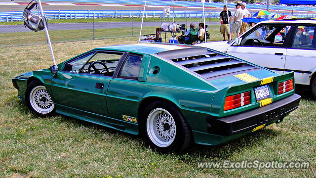 Lotus Esprit spotted in Watkins Glen, New York