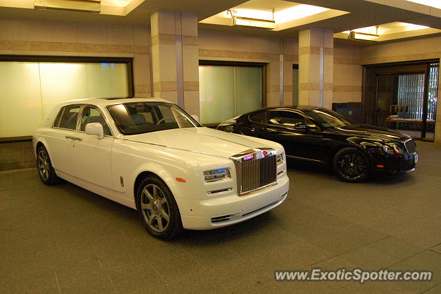 Rolls Royce Phantom spotted in Toronto Ontario, Canada