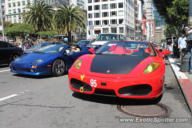 Lamborghini Diablo spotted in San Francisco, California