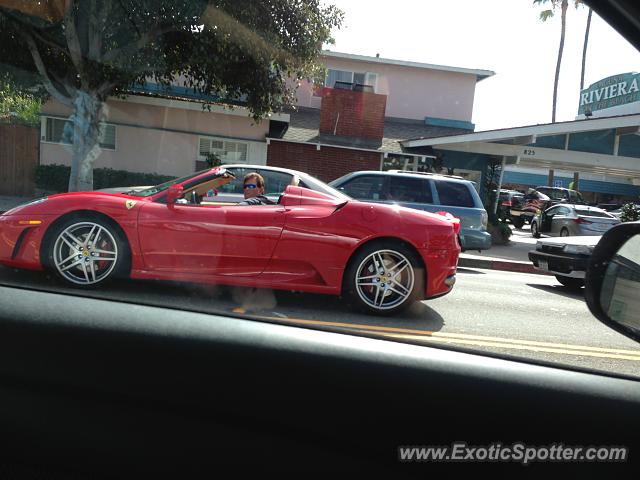 Ferrari F430 spotted in Newport beach, California