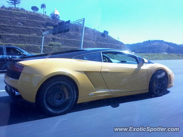 Lamborghini Gallardo spotted in São Paulo, Brazil