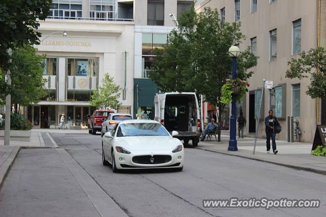 Maserati GranTurismo spotted in Toronto, Canada