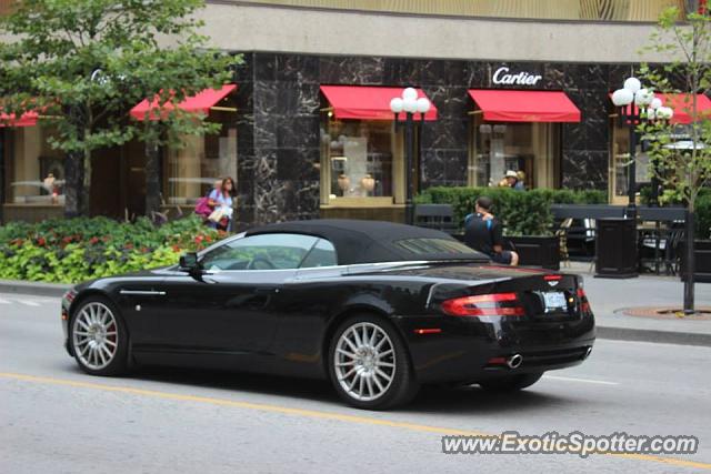 Aston Martin DB9 spotted in Toronto, Canada