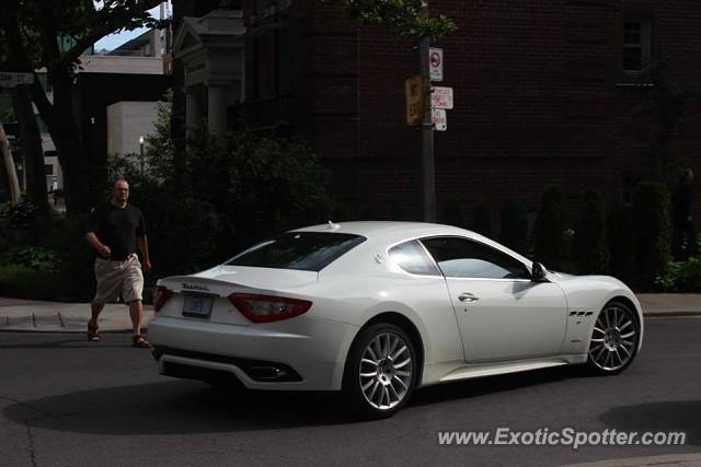 Maserati GranTurismo spotted in Toronto, Canada