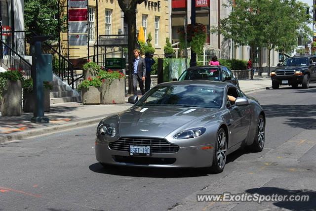 Aston Martin Vantage spotted in Toronto, Canada