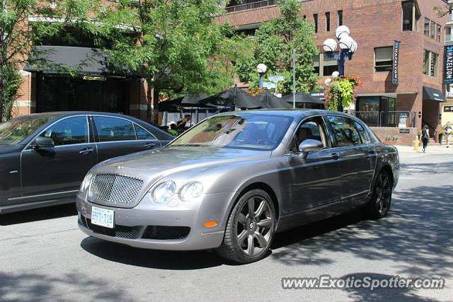 Bentley Continental spotted in Toronto, Canada