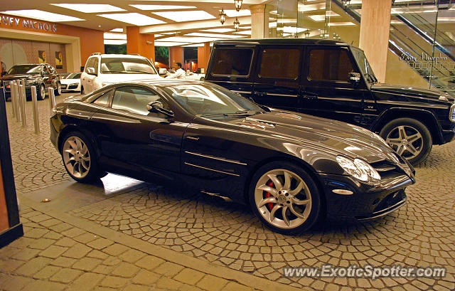 Mercedes SLR spotted in Dubai, United Arab Emirates