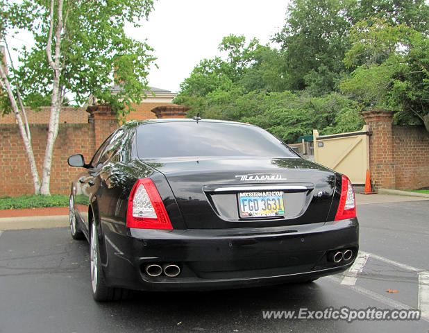 Maserati Quattroporte spotted in New Albany, Ohio