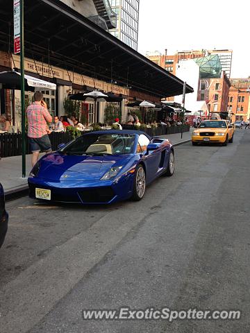 Lamborghini Gallardo spotted in New York City, New York