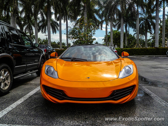 Mclaren MP4-12C spotted in Boca Raton, Florida