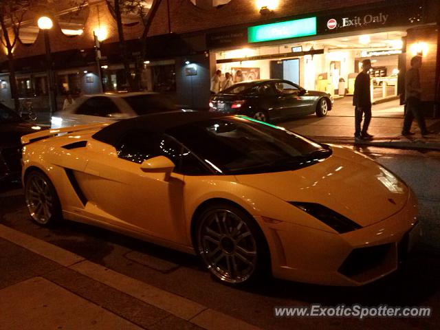 Lamborghini Gallardo spotted in Toronto, Canada