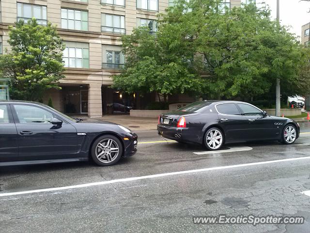 Maserati Quattroporte spotted in Toronto, Canada