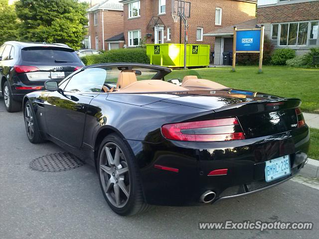 Aston Martin Vantage spotted in Toronto, Canada