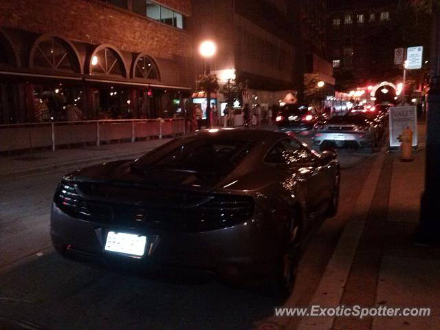 Mclaren MP4-12C spotted in Toronto, Canada