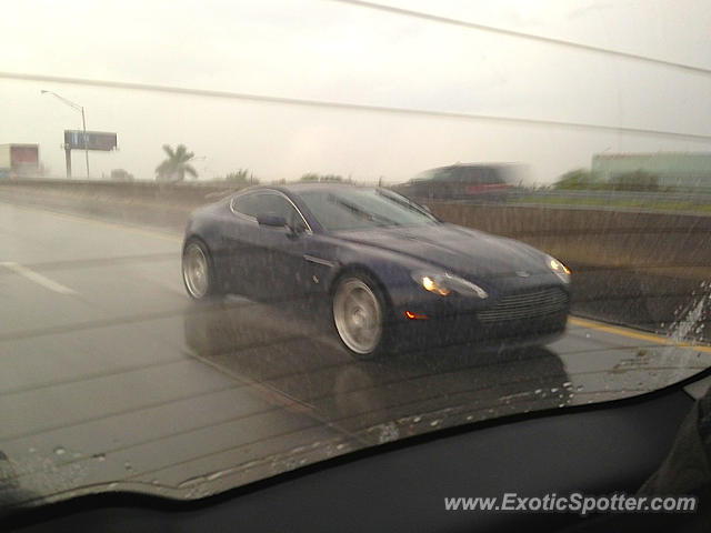 Aston Martin Vantage spotted in Miami, Florida