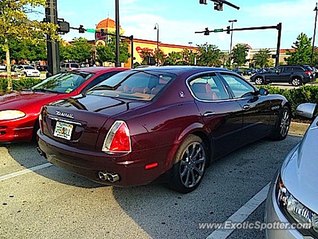 Maserati Quattroporte spotted in Jacksonville, Florida