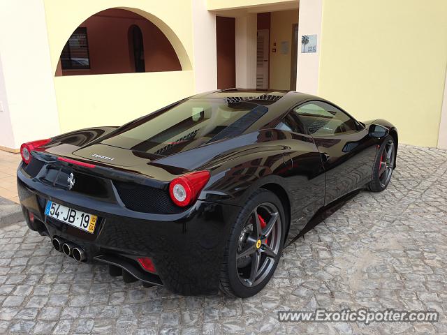 Ferrari 458 Italia spotted in Vilamoura, Portugal