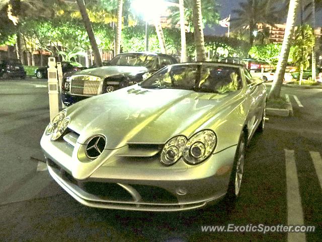 Mercedes SLR spotted in Miami, Florida