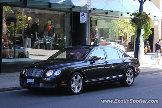 Bentley Continental spotted in Toronto, Canada