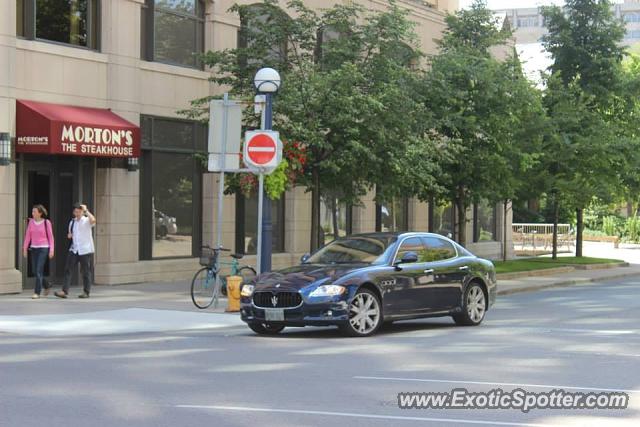 Maserati Quattroporte spotted in Toronto, Canada