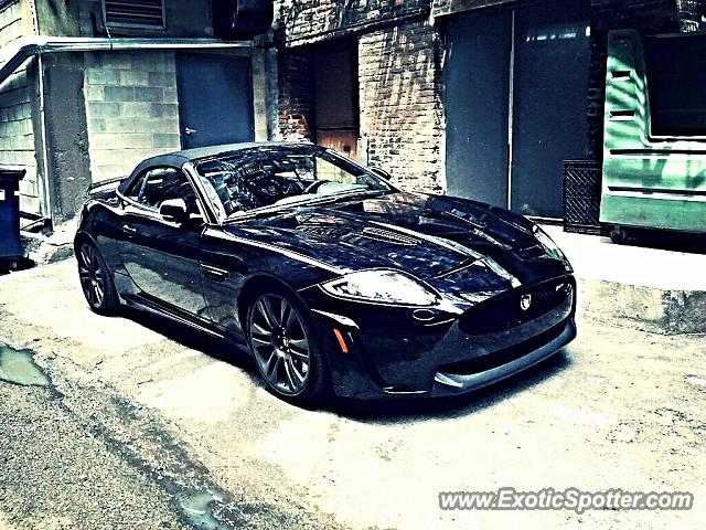 Jaguar XKR-S spotted in Chicago, Illinois