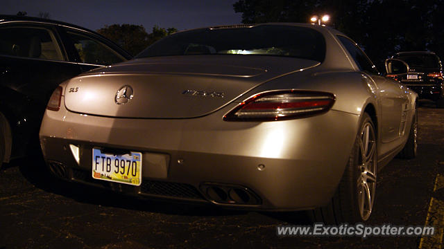 Mercedes SLS AMG spotted in Columbus, Ohio