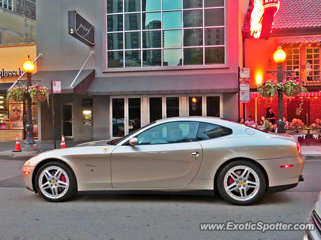 Ferrari 612 spotted in Chicago, Illinois