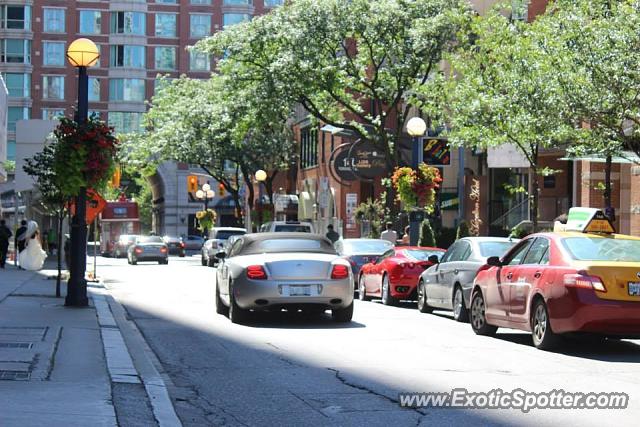 Bentley Continental spotted in Toronto, Canada