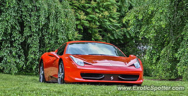 Ferrari 458 Italia spotted in Cincinnati, Ohio