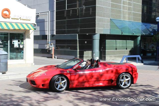 Ferrari 360 Modena spotted in Toronto, Canada